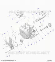 ENGINE, SYSTÃˆME DE REFROIDISSEMENT/WATER PUMP