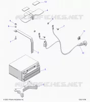 ELECTRICITE, BATTERY