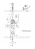 MOTEUR, CARBURATEUR AND CHOKE