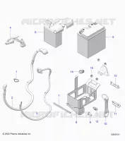 ELECTRICITE, BATTERY/BOX AND CABLES