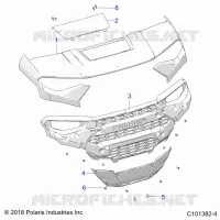 CAPOT AND FRONT FASCIA