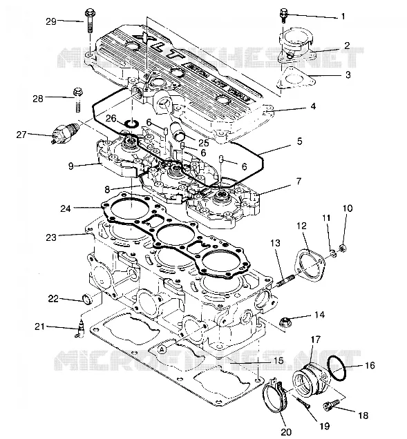 CYLINDRE XLT Special (Xtra) 0946767 (4927112711032A)