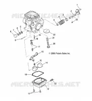 MOTEUR, CARBURATEUR, LOWER