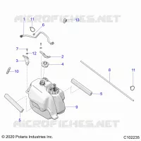 SYSTÃˆME D'ALIMENTATION, FUEL TANK ASM.