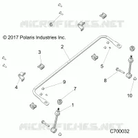 SUSPENSION AVANT STABILIZER BAR