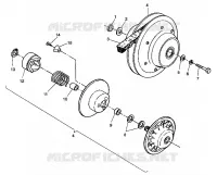 EMBRAYAGE DE TRANSMISSION ASSEMBLY 6X6 350L S938739 (4924362436032A)