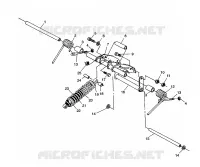 BRAS DE SUSPENSION ARRIERE WIDETRAK LX 0952064 AND  EUROPEAN WIDETRAK LX E952 (4928942894B014)