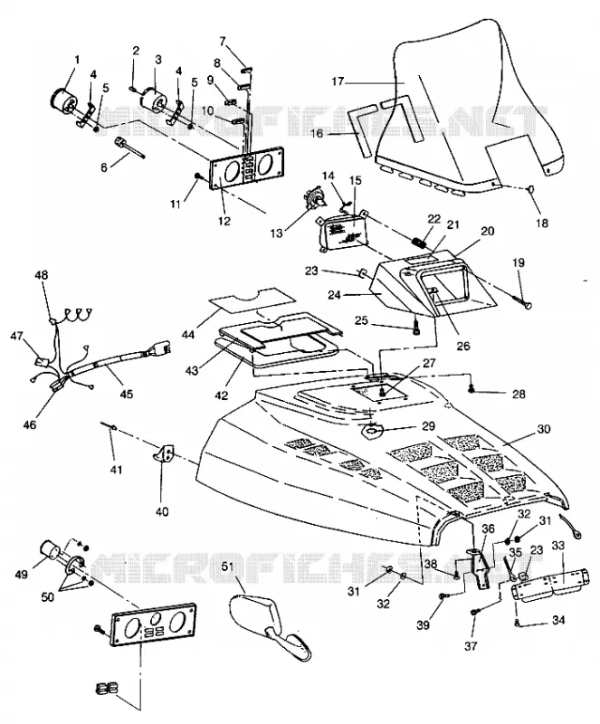 CAPOT RXL 0940768 and RXL TOURING 0940869 (4925062506007A)