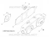 CARTERS MOTEUR COVER, LH