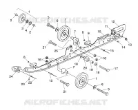 FIXATION RAIL SUSPENSION (SPORT)
