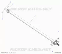 SYSTÃˆME DE TRANSMISSION, REAR PROP SHAFT