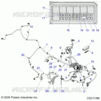 ELECTRICITE, MAIN WIRE HARNESS