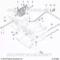 SYSTÃˆME DE TRANSMISSION, MAIN GEARCASE MOUNTING