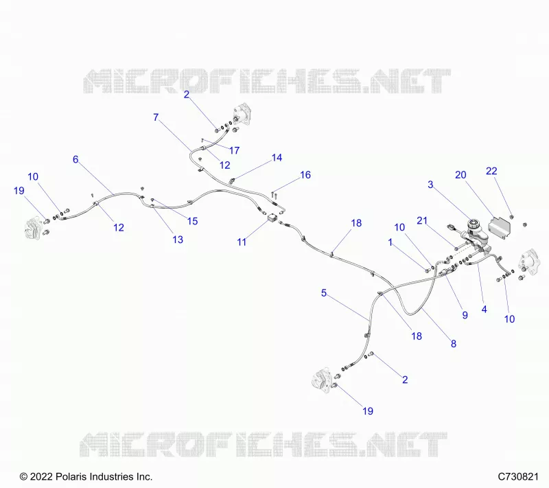 BRAKES, BRAKE LINES AND MAITRE CYLINDRE