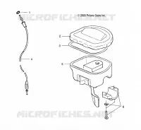 INSTRUMENTS, ACCELERATEUR ASM./CABLE