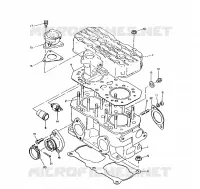 PISTON ET VILEBREQUIN  WIDETRAK (4921302130037A)