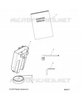 REFERENCES, MANUEL DU PROPRIETAIRE, TOOLS, BELT HOLDER