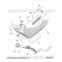 SYSTÃˆME D'ALIMENTATION, FUEL TANK ASM.