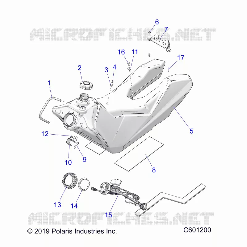 SYSTÃˆME D'ALIMENTATION, FUEL TANK ASM.