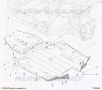 CHASSIS, SKID PLATES