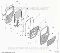PORTES ASSEMBLY, FRONT