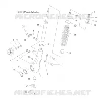 SUSPENSION AVANT SUPPORT