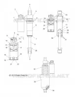 AMORTISSEUR AVANT
