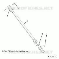SYSTEME DE TRANSMISSION, REAR PROP SHAFT
