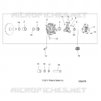 SYSTÈME DE TRANSMISSION, PRIMARY CLUTCH