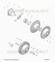 SYSTÃˆME DE TRANSMISSION, CLUTCH, SECONDARY