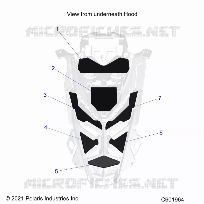 CAPOT FOAM/SEAL