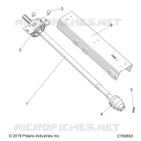 DRIVE TRAIN, ARBRE DE TRANSMISSION AVANT