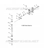 SUSPENSION ARRIERE, BARRE DE TORSION