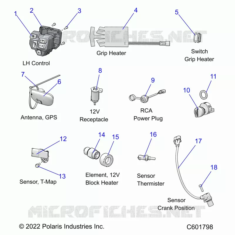 ELECTRICITE, SWITCHES, SENSORS AND COMPONENTS 1