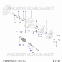SYSTEME DE TRANSMISSION, PRIMARY CLUTCH