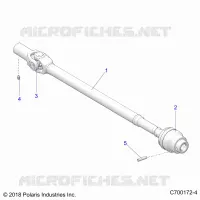 SYSTÃˆME DE TRANSMISSION, FRONT PROP SHAFT