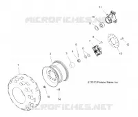 ROUES, REAR TIRE and FREIN DISC