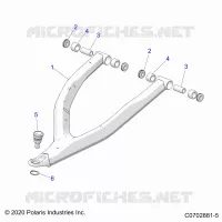 SUSPENSION AVANT CONTROL ARMS UPPER