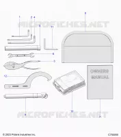 REFERENCE, MANUEL DU PROPRIETAIRE AND TOOL KIT