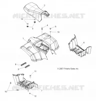 HABITACLE ET SIEGE ARRIERE