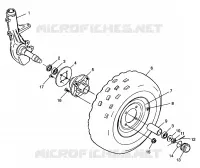 ROUE AVANT Magnum 2X4 W98AA42A (4945524552B003)