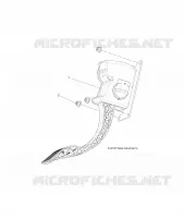 ELECTRICITE, THROTTLE PEDAL