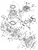 CARTERS MOTEUR AND CYLINDRE BIG BOSS 6X6 400L W97AE38A (4940814081D007)
