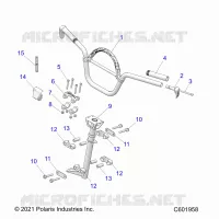 STEERING, FIXATION GUIDON