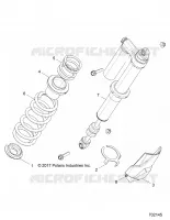 SUSPENSION ARRIERE SHOCK MOUNTING