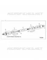 SYSTEME DE TRANSMISSION, HALF SHAFT, REAR