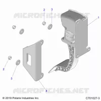 ENGINE, PEDALE D'ACCELERATEUR