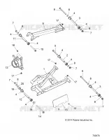 SUSPENSION ARRIERE CONTROL ARMS