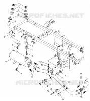 ECHAPPEMENT  SPORTSMAN 500 W97CH50A (4939993999A014)