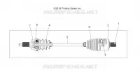 SYSTÈME DE TRANSMISSION, ARBRE DE TRANSMISSION, FRONT